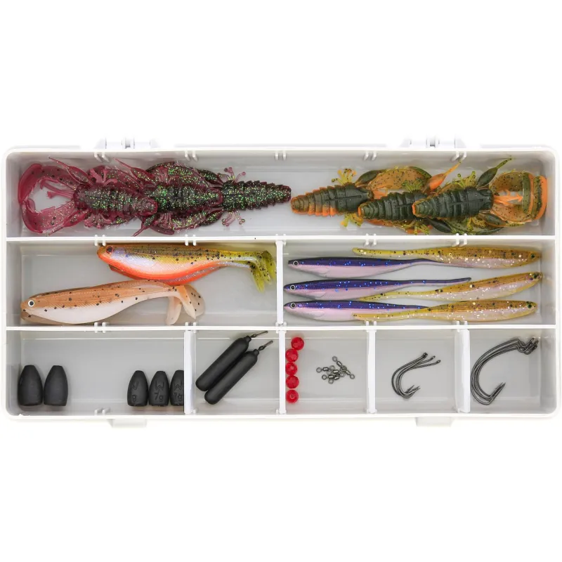 Westin Perch Box Dropshot + Texas & Carolina 45 tlg.