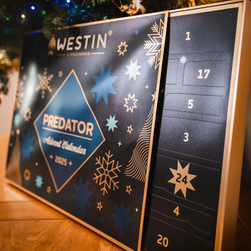 Westin Predator Advent Calendar 2025 48 x 38 x 3,8cm