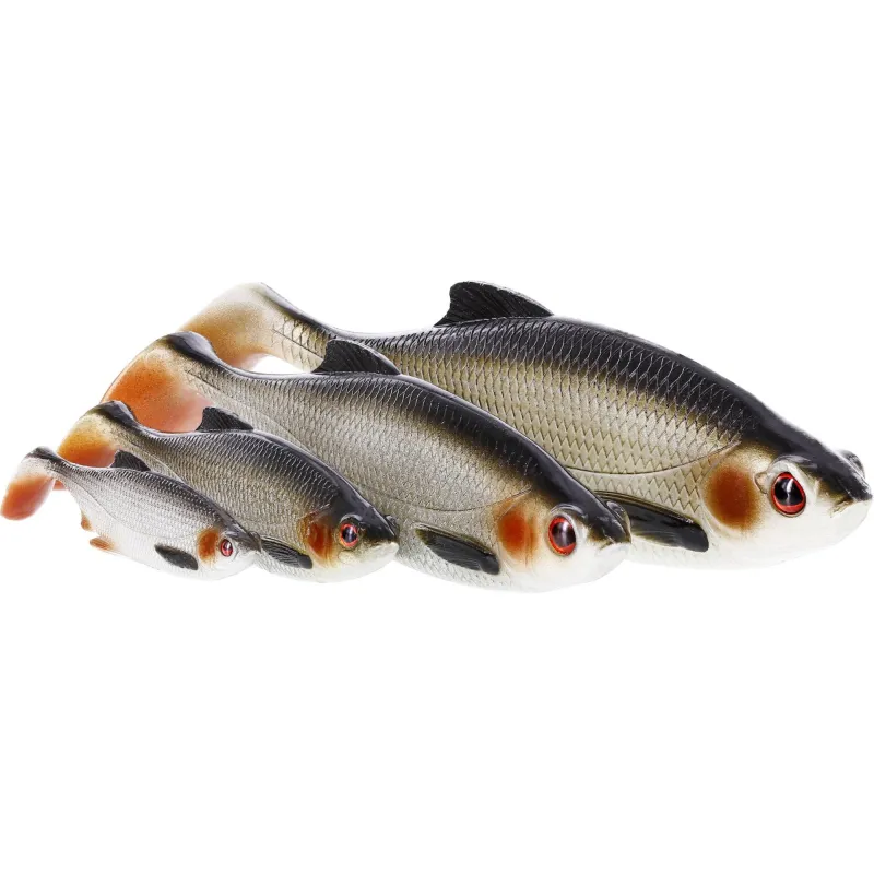 Westin Ricky the Roach Shadtail Firetiger Rudd - 10cm - 14g