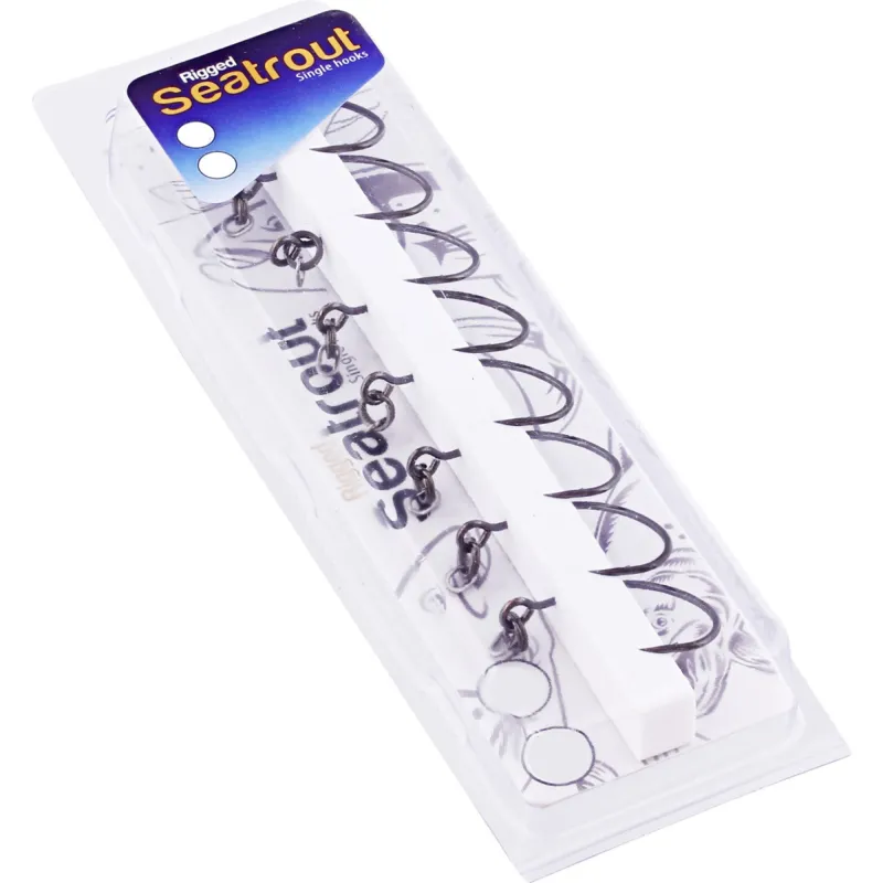 Westin Rigged Seatrout - Single Hook Black - Gr. 1/0