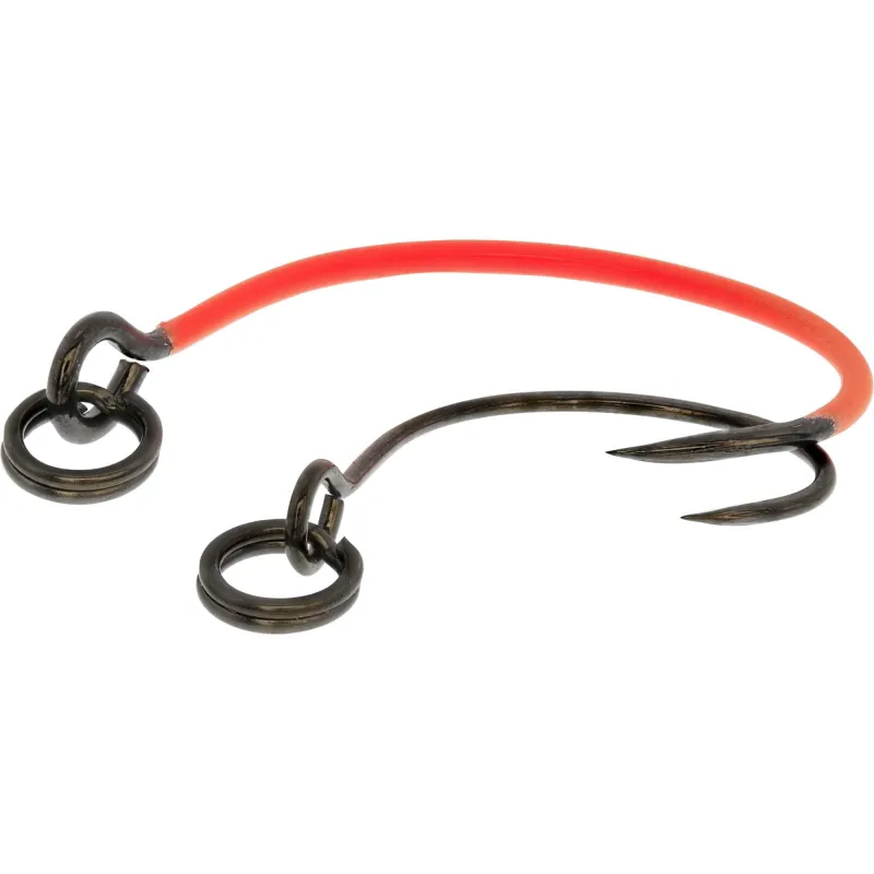 Westin Rigged Trout - Single Hooks UV Orange - #3 - 7 Stück