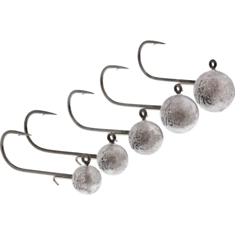 Westin Roundup Micro Jig Head Black Nickel - #2 - 5g - 3 Stk.