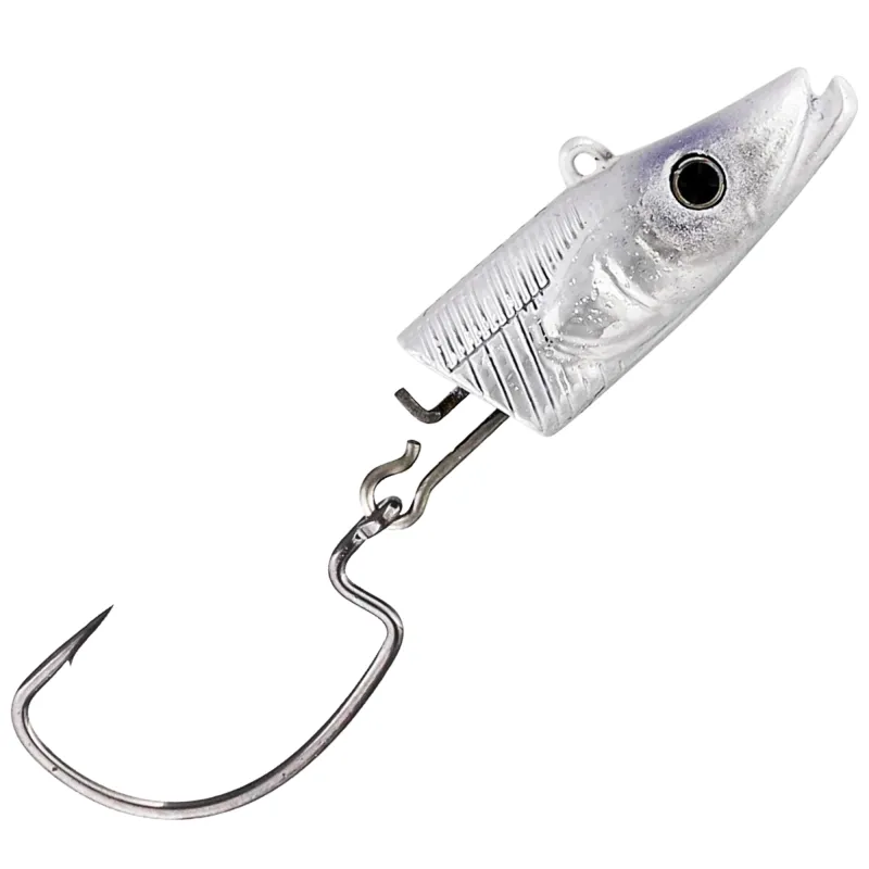 Westin Sandy Andy Weedless Jig Spare Head Silver - 10cm - 11g - Gr.1/0 - 2 Stück