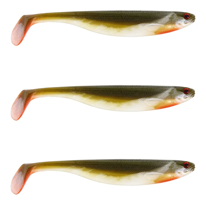 Westin ShadTeez Slim 10cm - Bass Orange - 6g - 3 Stück