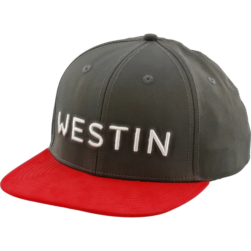 Westin Smooth Viking Cap Grey/Red - One Size