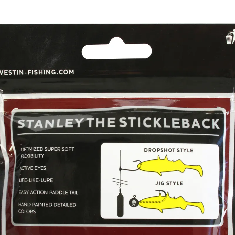 Westin Stanley the Stickleback 5.5cm - Spawing Stickleback - 1.5g - 6 Stück