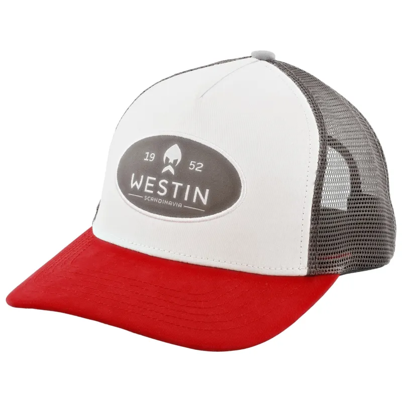 Westin State Cap Silver Grey/Red - One Size