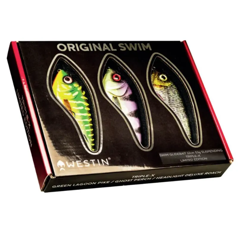 Westin Swim Glidebait Box LIMITED EDITION suspending - 12cm - 53g