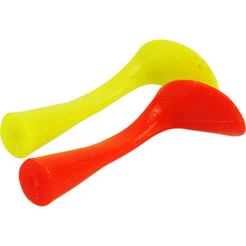 Westin Swim Tail Spare Paddletail Fluo. Orange/Fluo. Yellow - 7,5cm - 11g - 2 Stück