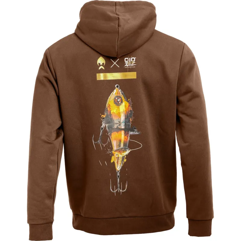 Westin Swimlure Hoodie Dark Brown - L - 1 Stück
