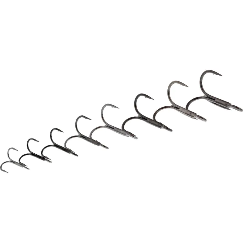 Westin Treble Hook Black Nickel - #2 - 6 Stück
