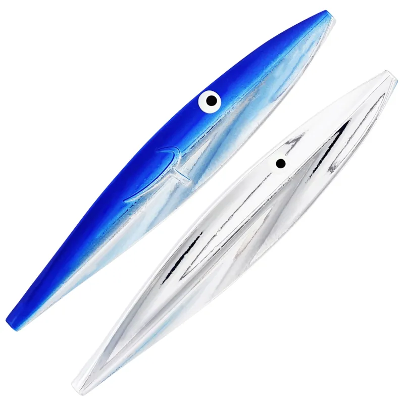 Silver/Blue