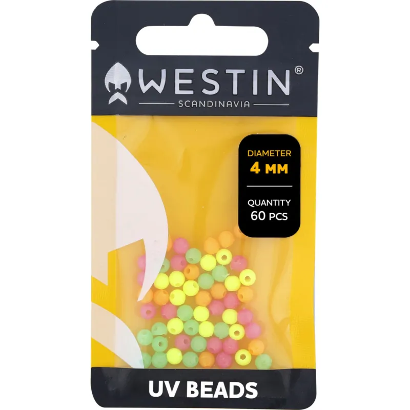 Westin UV Beads Hard/Soft Multicolor - Ø 4mm