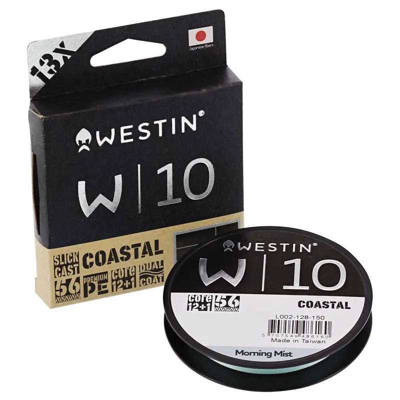 Westin W10 13 Braid Coastal 150m - TK5,8Kg - 0,08mm
