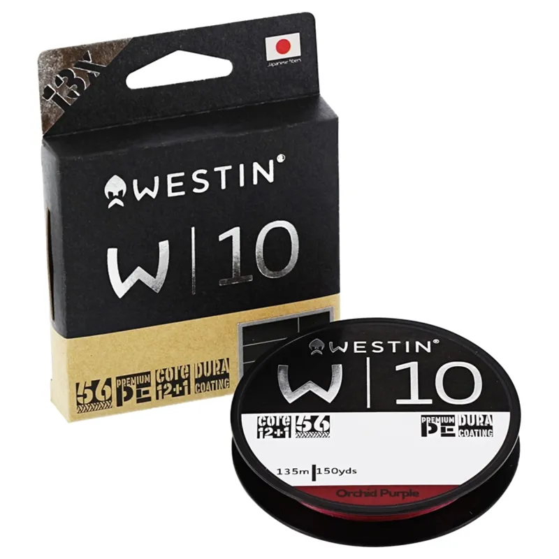 Westin W10 13 Braid Orchid Purple 135m - TK6,0Kg - 0,08mm
