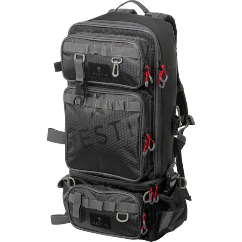 Westin W4 3in1 Master Backpack Titanium Black - 62x31x20cm - 1 Stück
