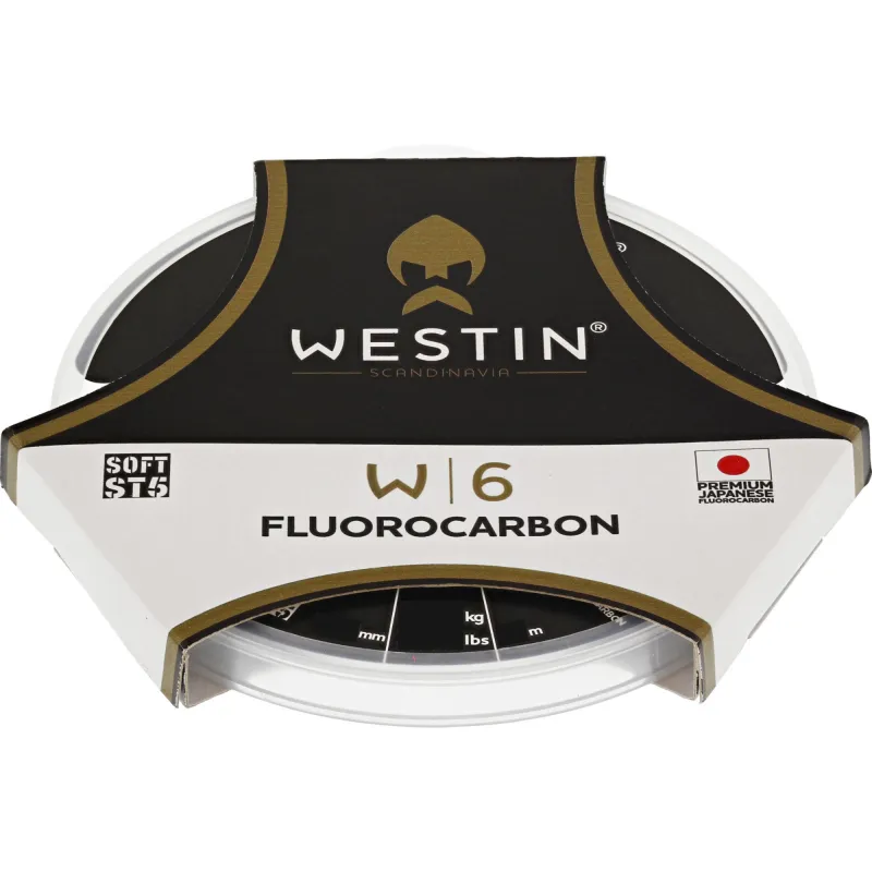 Westin W6 ST1 Fluorocarbon Clear - 0,38mm/9,3kg - 30m