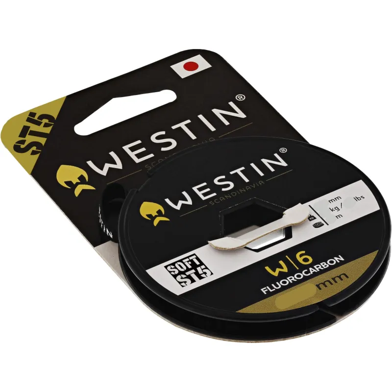 Westin W6 ST5 Fluorocarbon Clear - 0,92mm/45,1kg - 20m