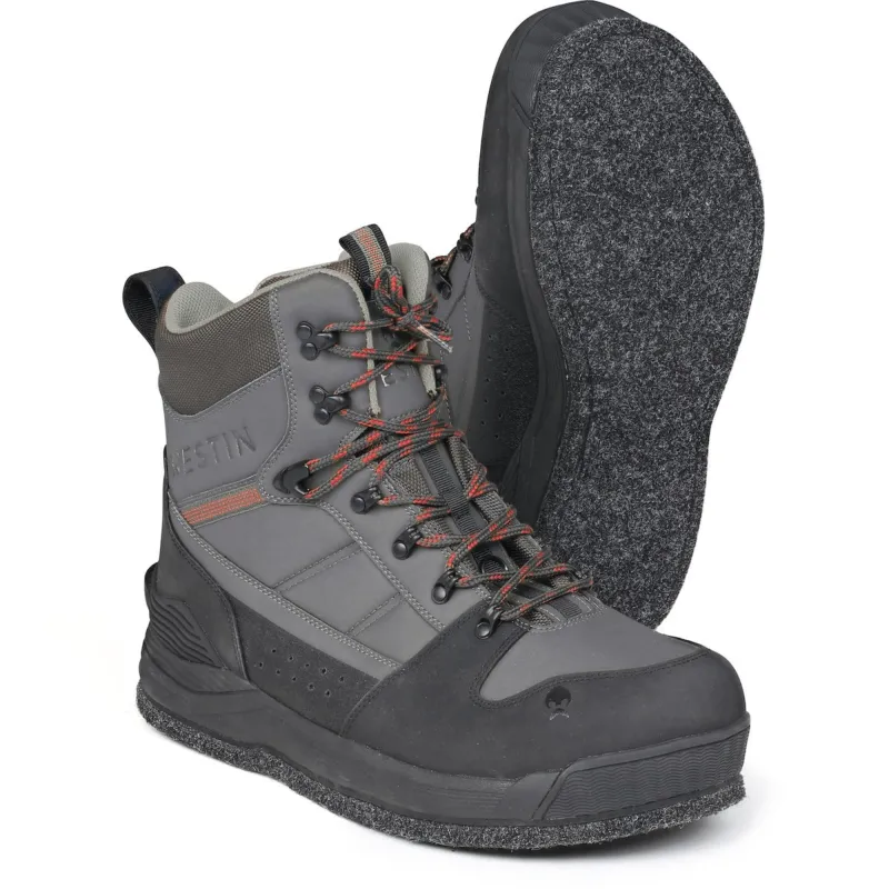 Westin W6 Wading Boot Dark Shadow - Filzsohle - 41