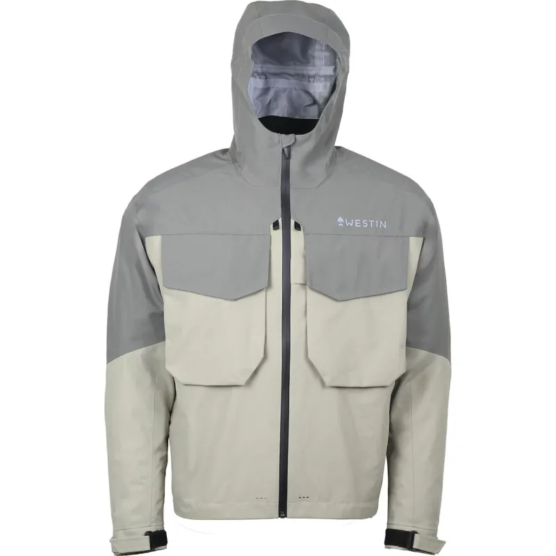 Westin W6 Wading Jacket Gunmetal - Large - 1 Stück