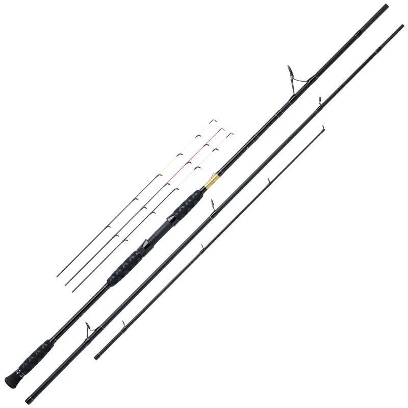 WFT Black Hornet River Feeder 150g 3,60m 3,6m - 0-150g - 3+3tlg - 300g
