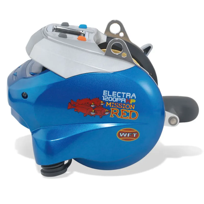WFT Elektro Multirolle Electra pro 1200 PR HP Mission Red inkl. 2 x KG Schnur 1440m/ 0,25mm - 2,80:1 - 1630g