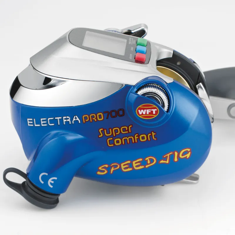WFT Elektro Multirolle Electra Super Comfort 700PR HP inkl. 2 x KG Schnur 360m/ 0,25mm - 3,50:1 - 810g