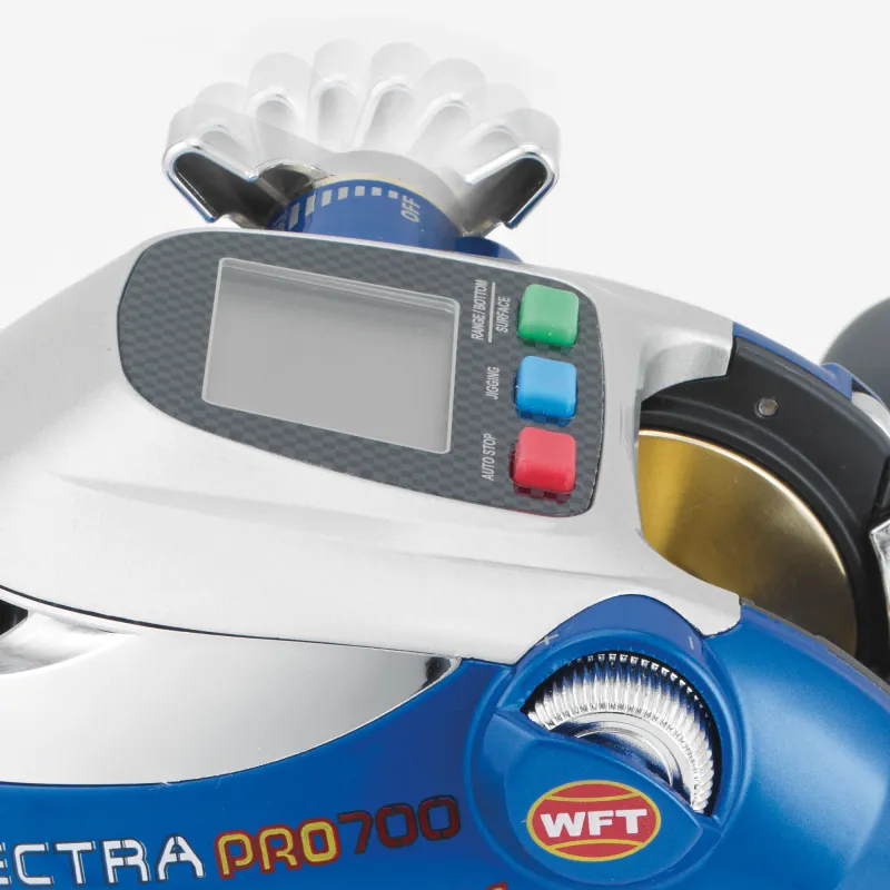 WFT Elektro Multirolle Electra Super Comfort 700PR HP inkl. 2 x KG Schnur 360m/ 0,25mm - 3,50:1 - 810g