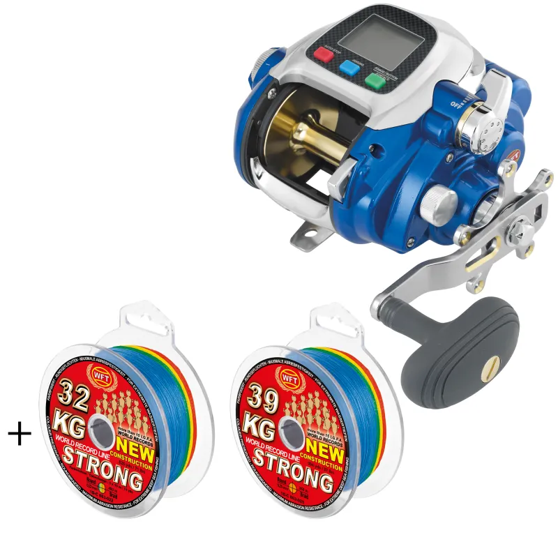 WFT Elektro Multirolle Electra Super Comfort 700PR HP inkl. 2 x KG Schnur 360m/ 0,25mm - 3,50:1 - 810g