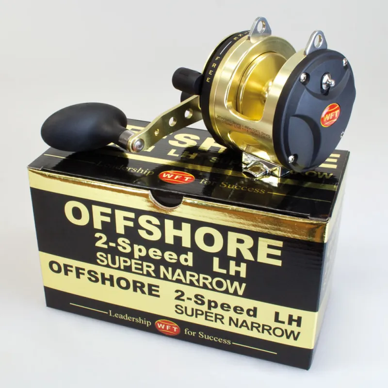 WFT Multirolle Offshore 2-Speed 20 LH Super Narrow Linkshand 630m/ 0,18mm - 3,8:1/5,1:1 - 850g
