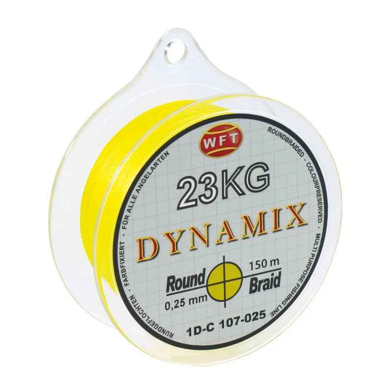 WFT Round Dynamix gelb 7KG 150m 0,08mm gelb - TK7kg - 0,08mm - 150m