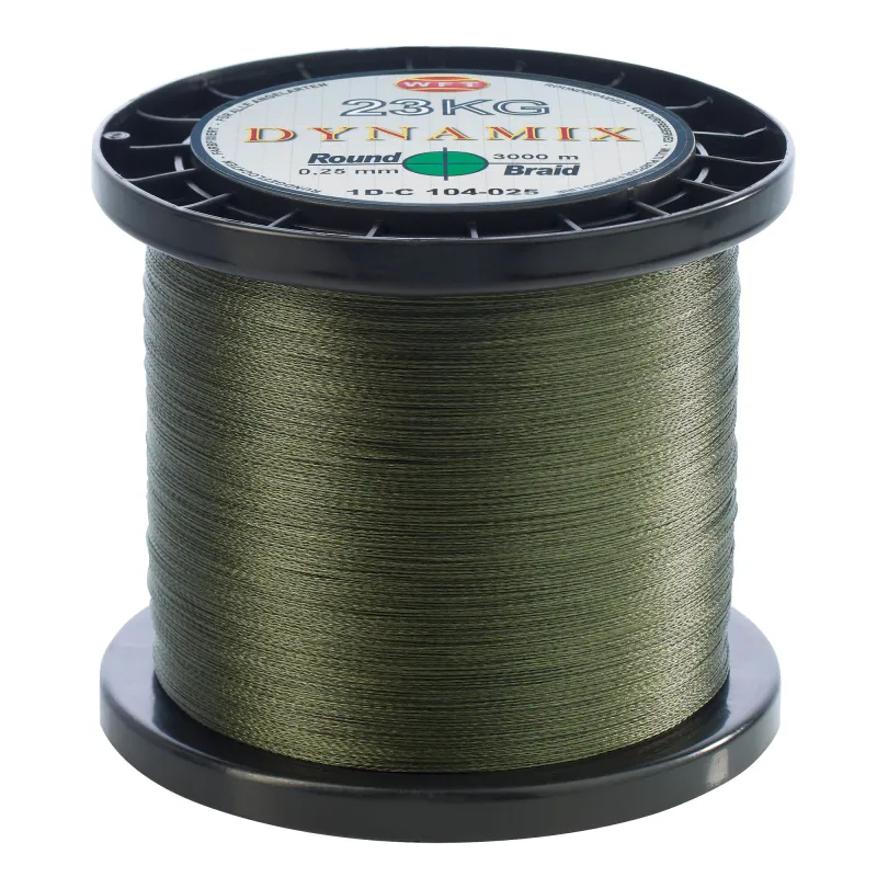 WFT Round Dynamix grün 7KG 3000 m 0,08 mm grün - TK7kg - 0,08mm - 3000m