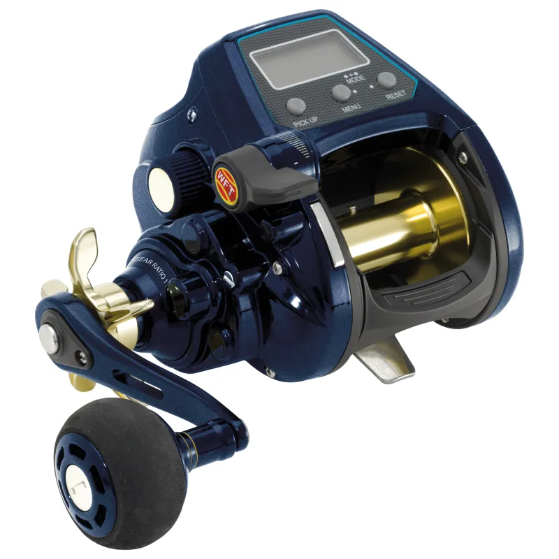 WFT SeaKing 550 PR HP LH inkl. 2 x KG Strong Schnur 260m/ 0,22mm - 4,6:1 - 570g