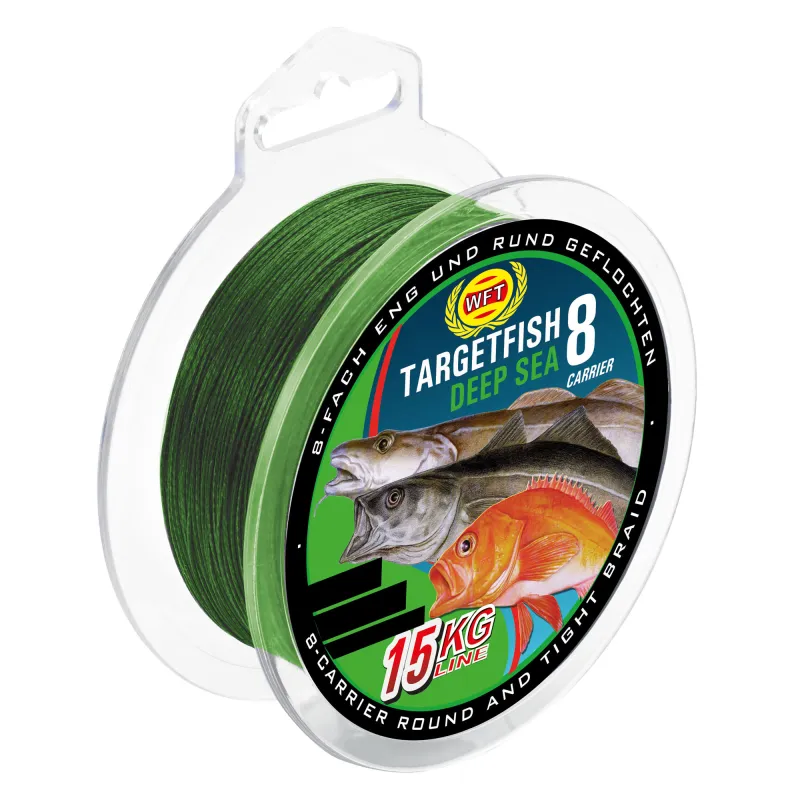 WFT TF8 Deep Sea green 2000m 24Kg 0,25mm green - TK24kg - 0,25mm - 2000m