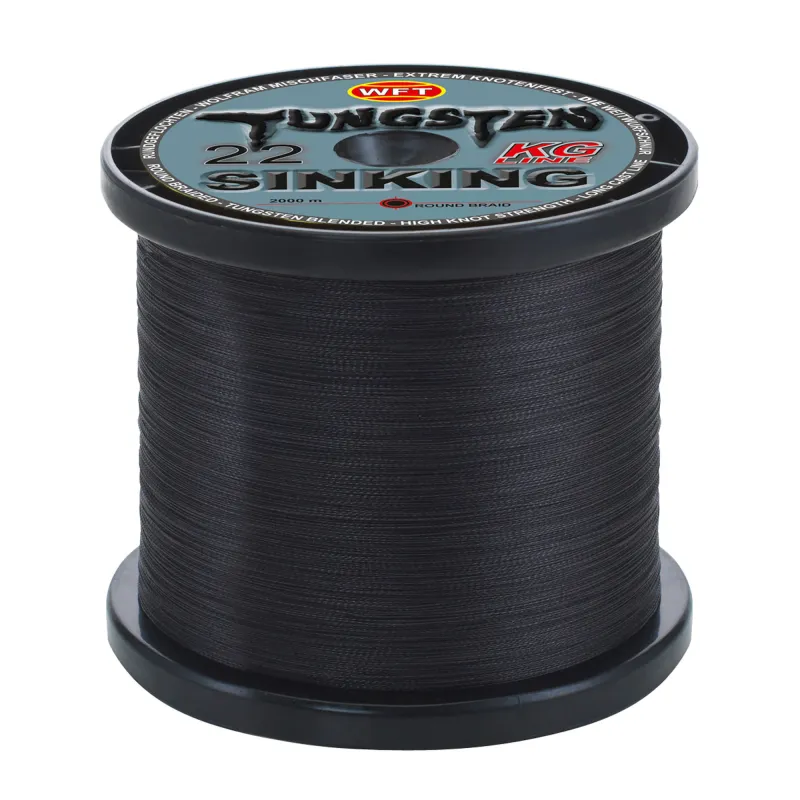 WFT Tungsten 2000m 8KG 0,08mm tungsten - TK8kg - 0,05mm - 2000m