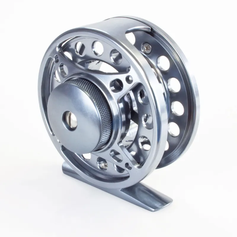 X-Version Fly Fliegenrolle Flyguide 113 #4 stahlblau