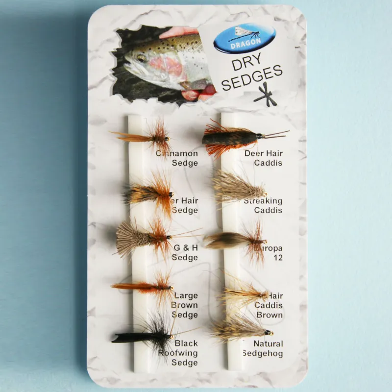 X-Version Fly Fliegenset: DRY SEDGES