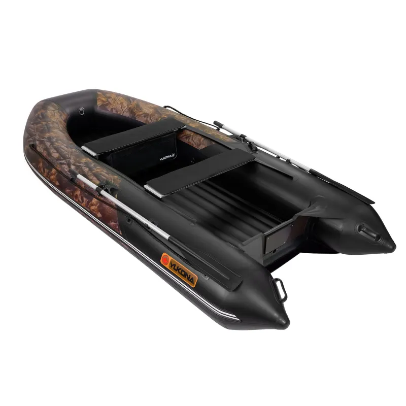 YUKONA 320 Inflatable Boat 3,20m - TK500kg - camouflage + black