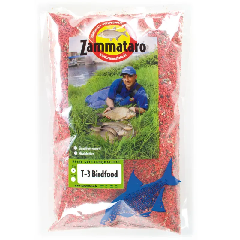 Zammataro Futterzusatz T-3 Birdfood rot rot - 1kg