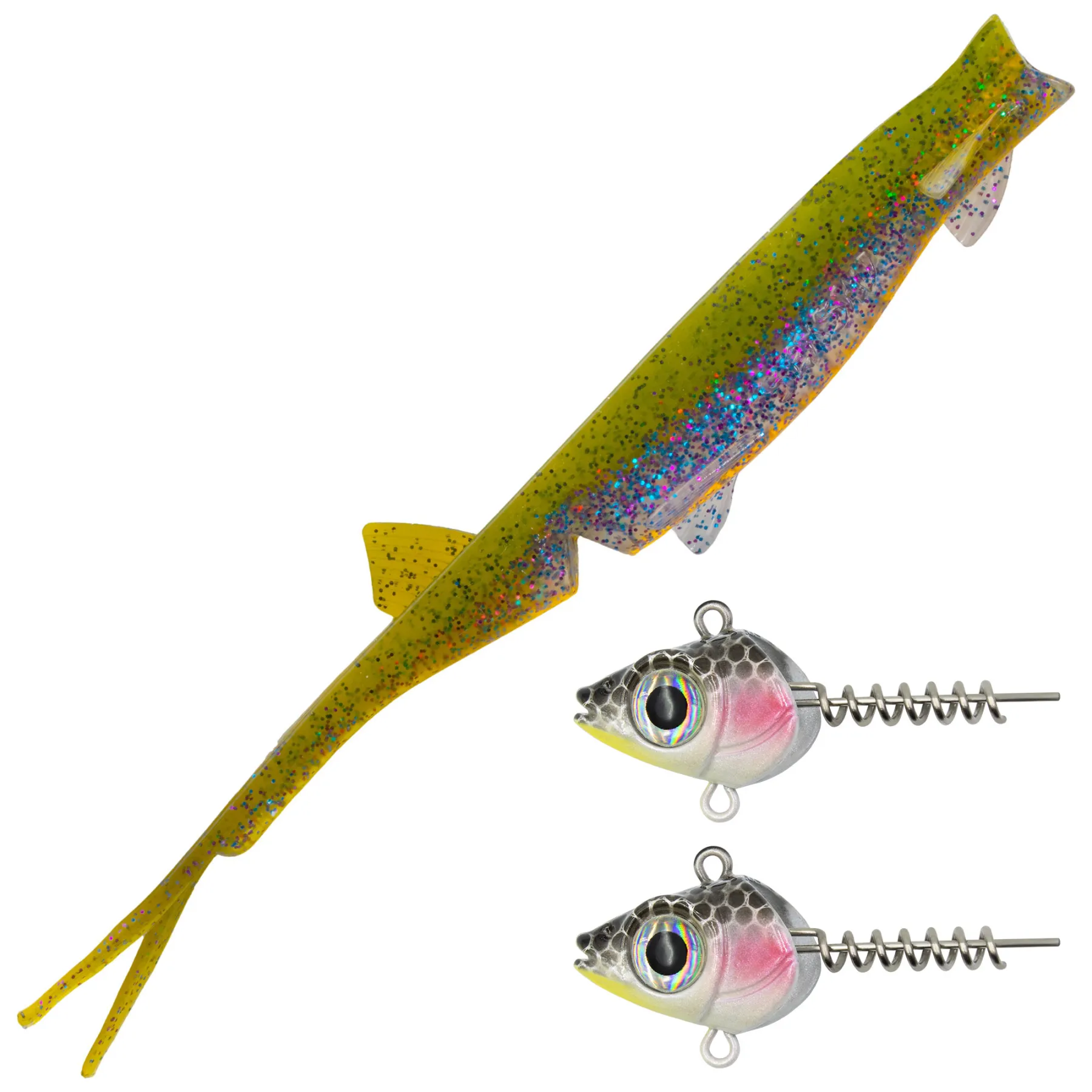 Senshu Pelaga Shad + Head Set 24cm - Ayu Flash - 46g - 1 Stück