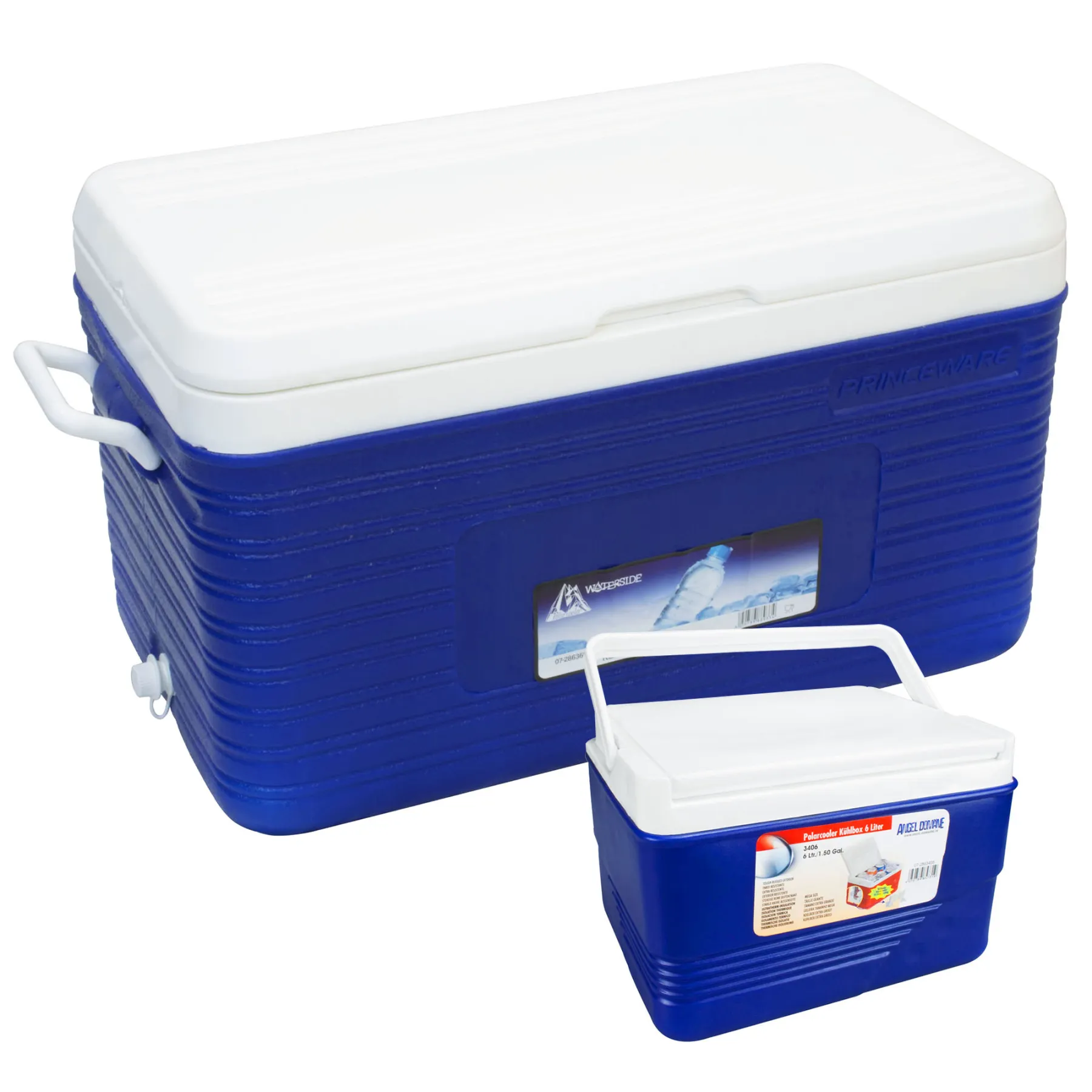 Waterside Polarcooler Kühlbox Family 52 Liter + 6 Liter